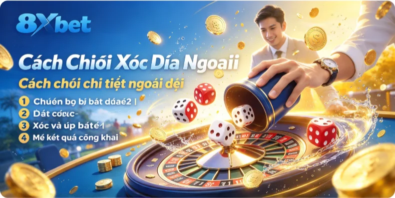 Cách chơi Xóc Đĩa ngoài đời với các cửa cược đa dạng