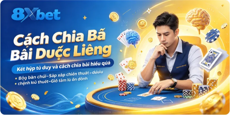 Kết hợp tư duy cùng cách chia bài được Liêng hiệu quả