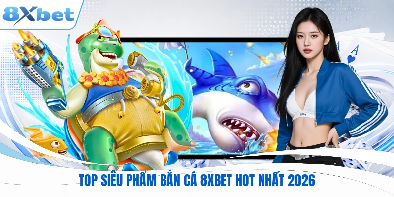Top siêu phẩm bắn cá 8XBET hot nhất 2026